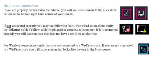 No Internet Connection 
